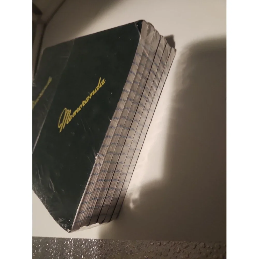Lot of 12 Vintage Federal Supply Service Memoranda Notebooks Military Estate